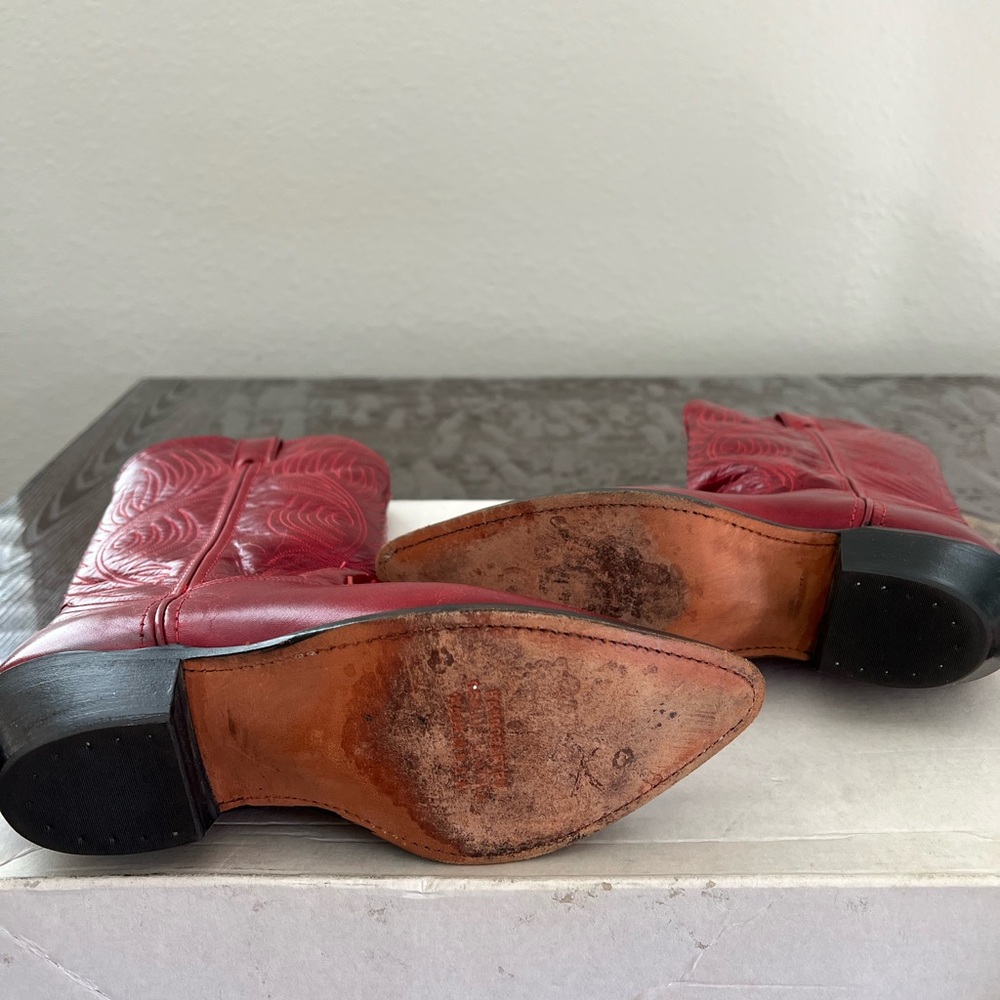 CODE WEST cowboy boots, size 7.